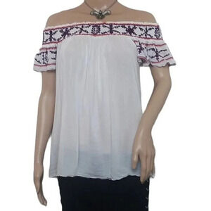 Poupette St.Barth Off The Shoulder Top